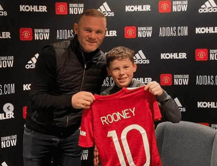 Wayne Rooney’s son, Kai Rooney joins Manchester United