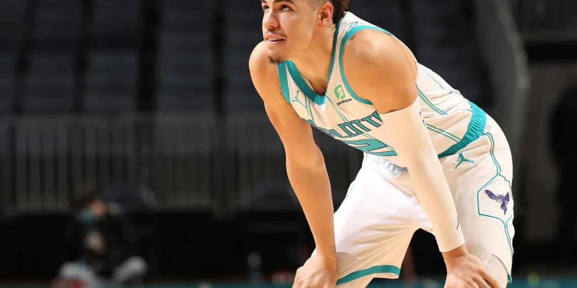LaMelo Ball played his first game for the Hornets.