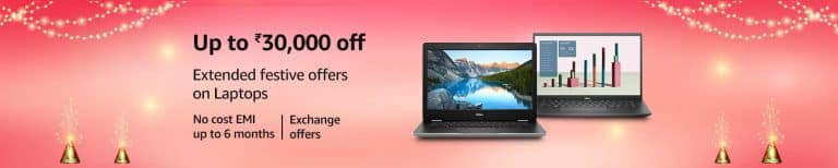 Best laptop deals on Amazon India: up to ₹ 30,000 off and No Cost EMI
