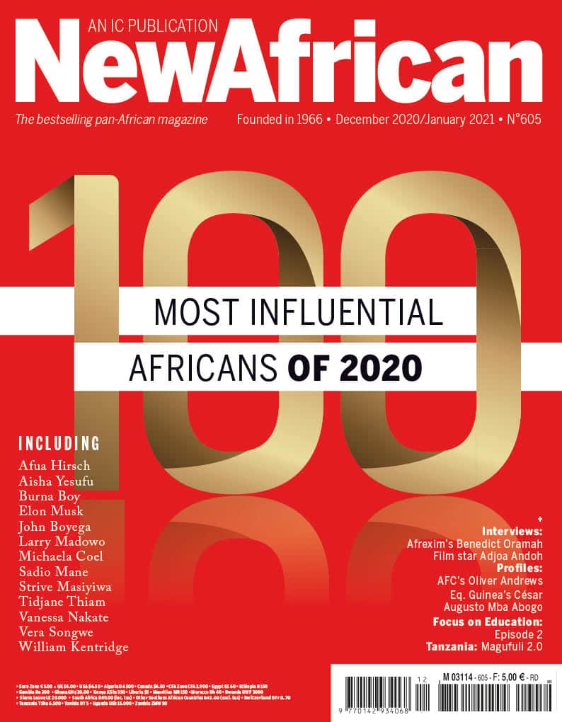 Lifesavers and creatives top New African magazine’s 100 Most Influential Africans list