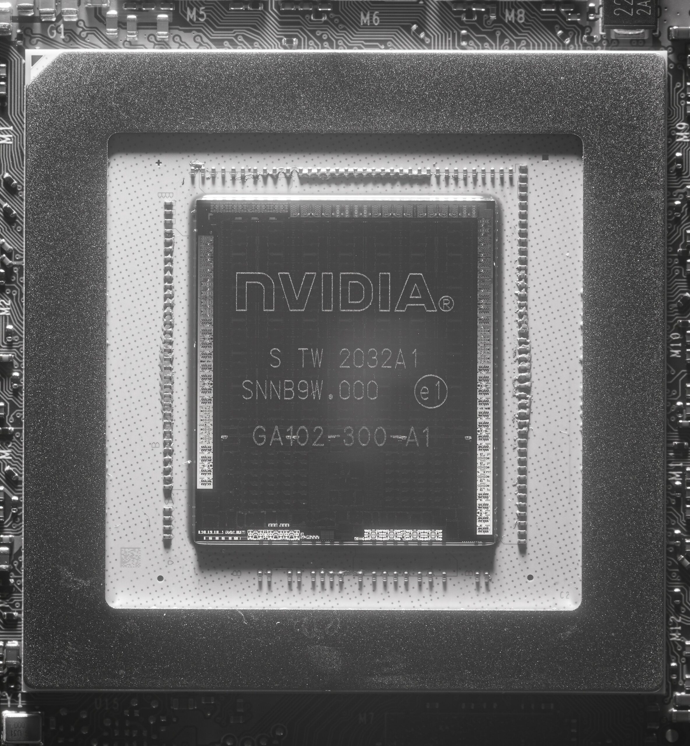 NVIDIA GA102 GPU’s clear die shot is now on the internet
