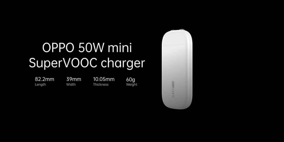 Oppo 50W Mini Super VOOC Biscuit charger goes on sale in China at 399 Yuan ($60)