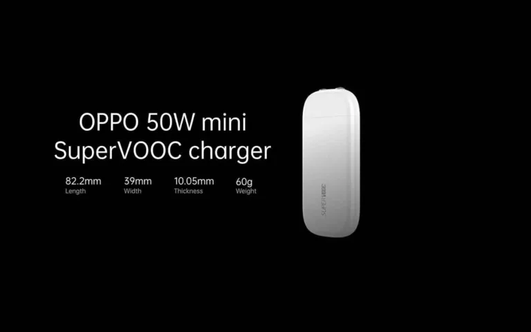 Oppo 50W Mini Super VOOC Biscuit charger goes on sale in China at 399 Yuan ($60)