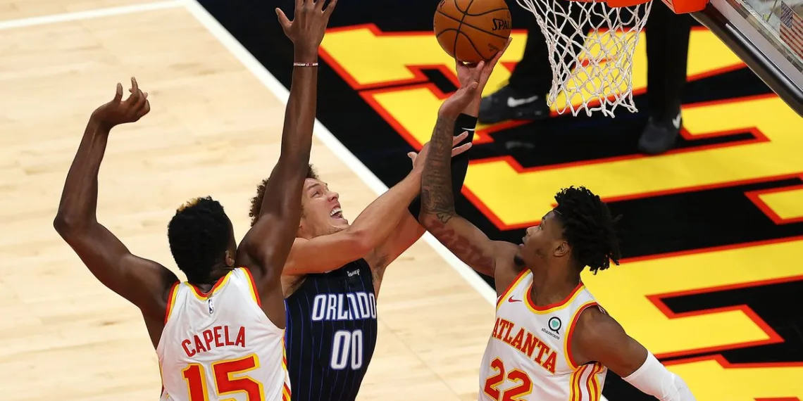 Atlanta and Orlando played the first NBA preseason basketball match of the 2020-2021 season.