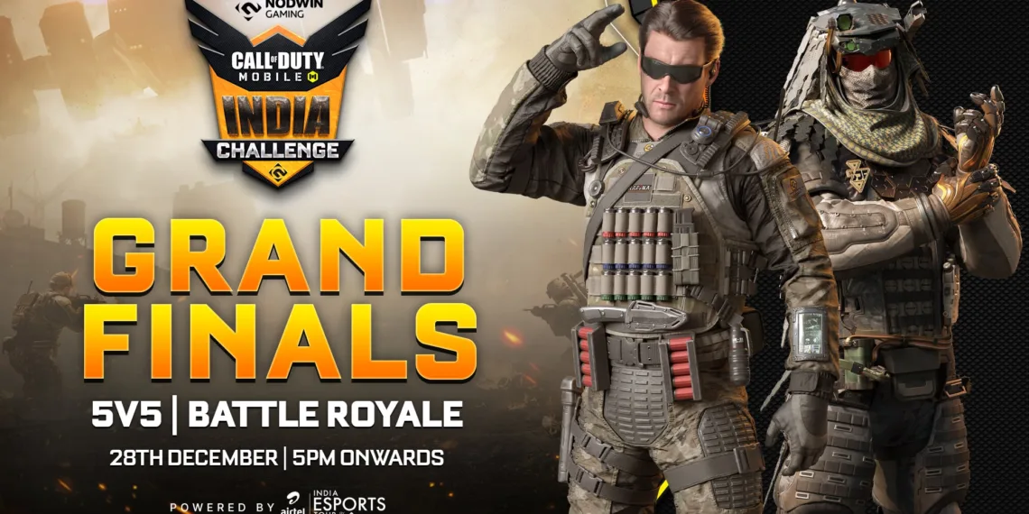 Call of Duty Mobile India Challenge Finalists announced