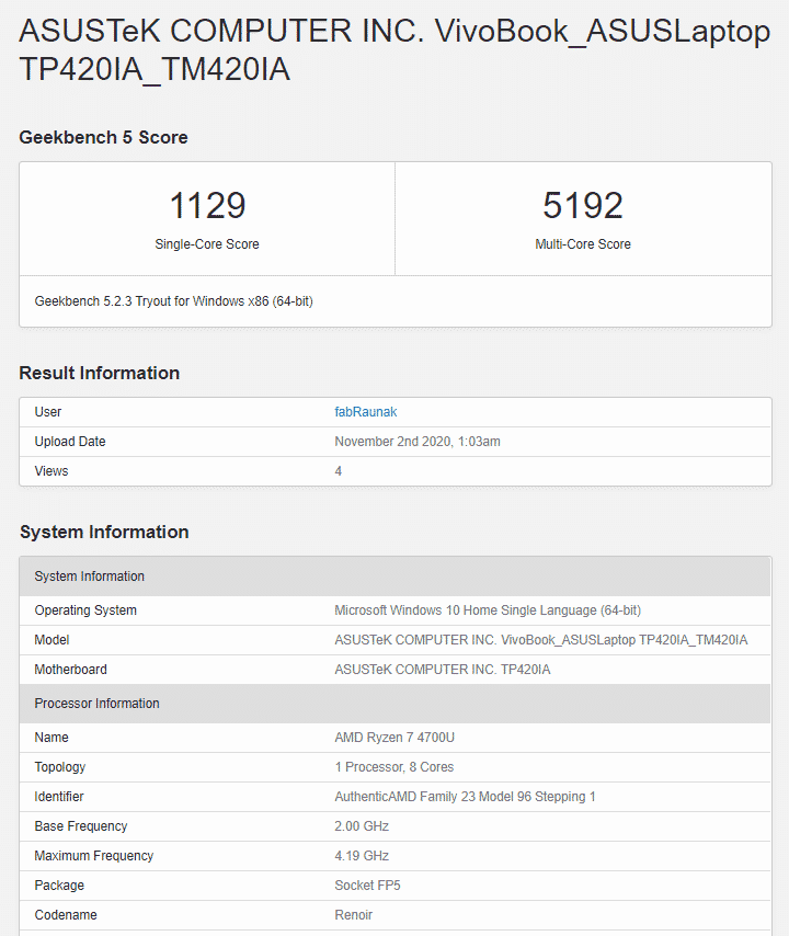 Screenshot 652 ASUS's latest BIOS update enhances AMD Renoir laptop performance