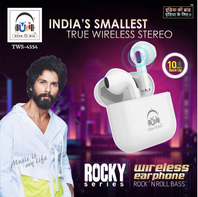 U&i launches “Rocky” – India’s Smallest True Wireless Earphone