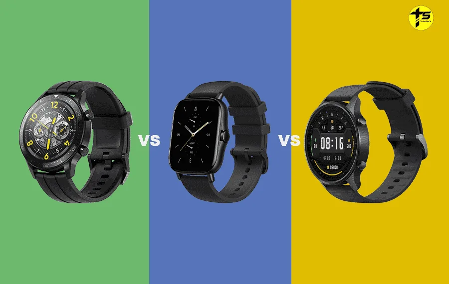 Realme Watch S Pro vs Amazfit GTS 2 vs Mi Watch Revolve - Which one should you buy_TechnoSports.co.in