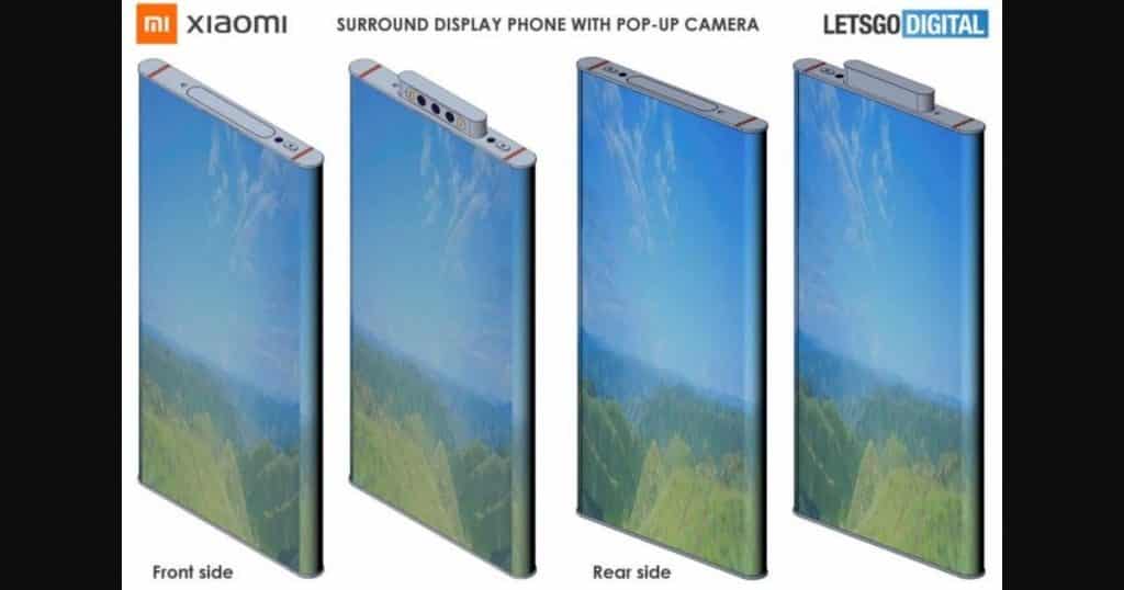 Xiaomi Mix Alpha Xiaomi Patent Reveals an upcoming device, having Surround Display like Mi MIX Alpha, but With Pop-up Cameras