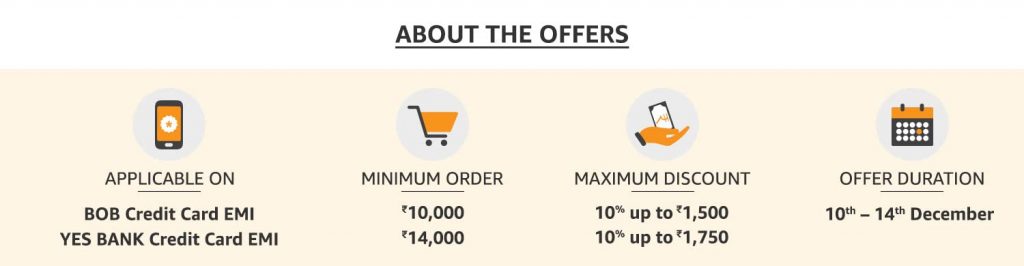 Amazon India brings new No Cost EMI offers on Computers, Mobiles, Electronics, Appliances & more