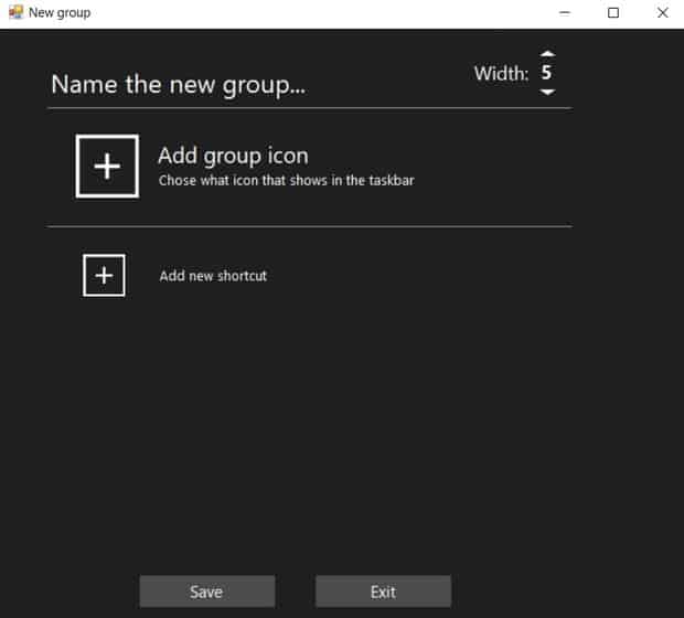 add group icon and shortcuts Now you can group Your Taskbar Shortcuts on Windows 10, check out how