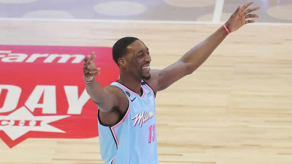 Bam Adebayo signed a maximum contract with the Heat this offseason.