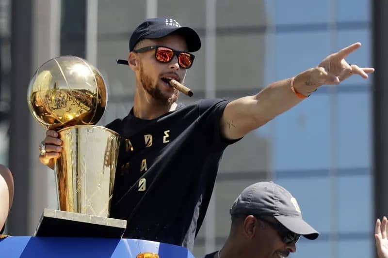 Stephen Curry has won three NBA Championships with Golden State Warriors.