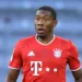 MUNICH, GERMANY - OCTOBER 04: David Alaba of Bayern Muenchen plays the ball during the Bundesliga match between FC Bayern Muenchen and Hertha BSC at Allianz Arena on October 04, 2020 in Munich, Germany. (Photo by Sebastian Widmann/Getty Images)