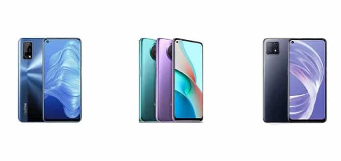 Realme 7 5G vs Redmi Note 9 5G vs OPPO A73 5G: Comparison of 5G smartphones