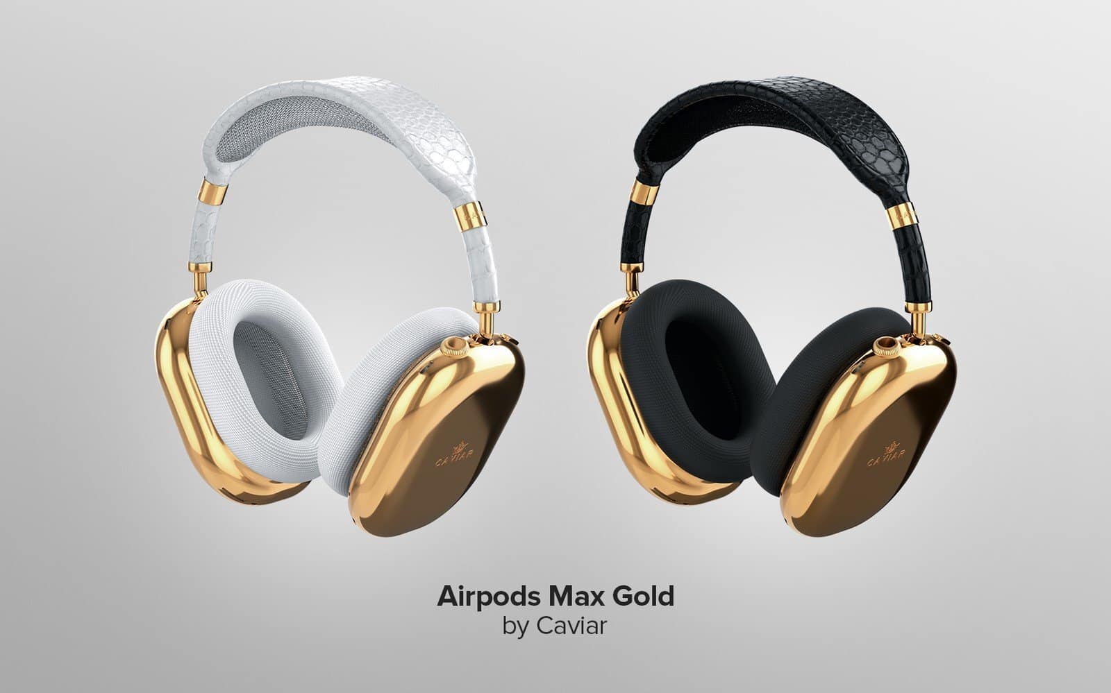 Caviar launches the Custom Edition of AirPods Max with Gold Plating