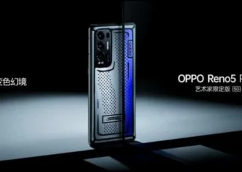 How the Artist Limited Edition of Oppo Reno5 Pro+ changes colour of the back panel and what is the technology behind it?