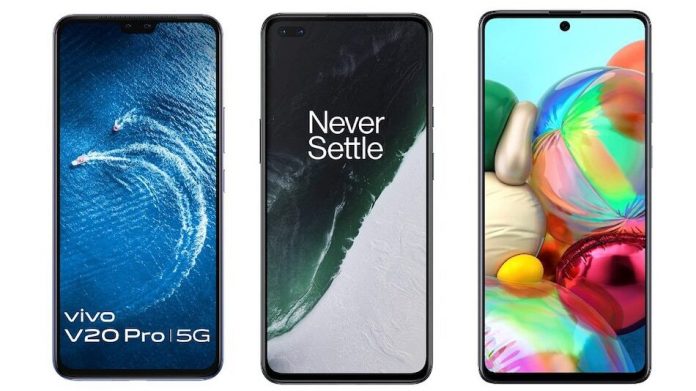 Top 3 Best Budget 5G Smartphones to buy in India | December 2020 Top 3 Best Budget 5G Smartphones to buy in India | December 2020