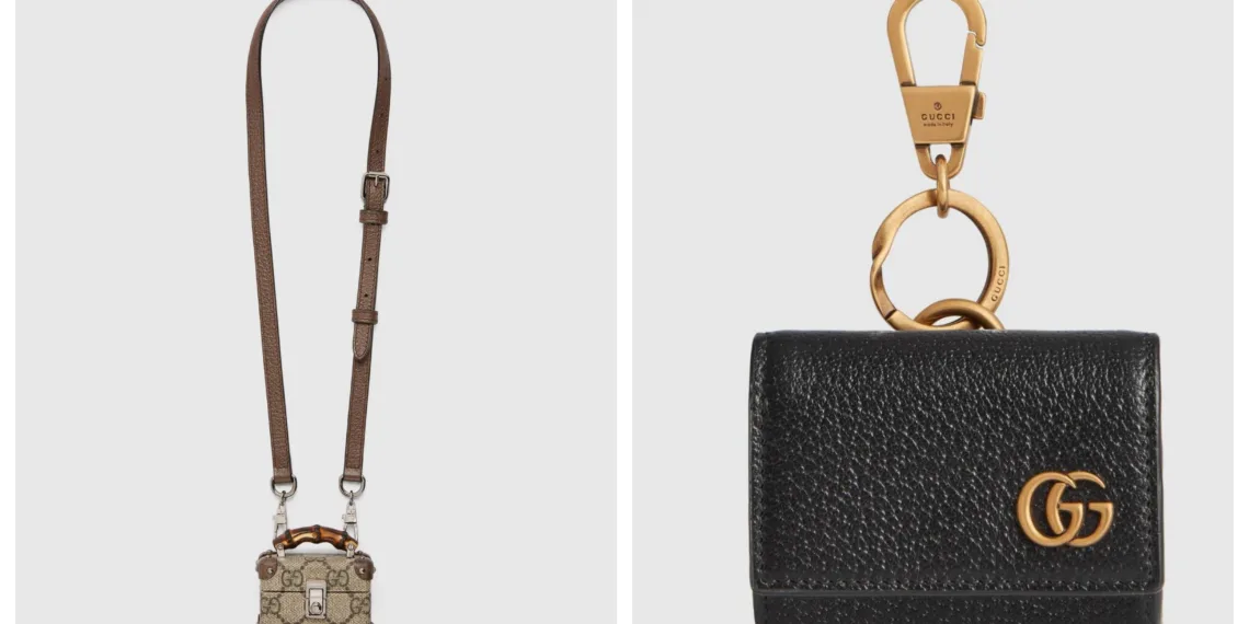 GUCCI introduces two AirPods case priced at $1,100 and $460 respectively