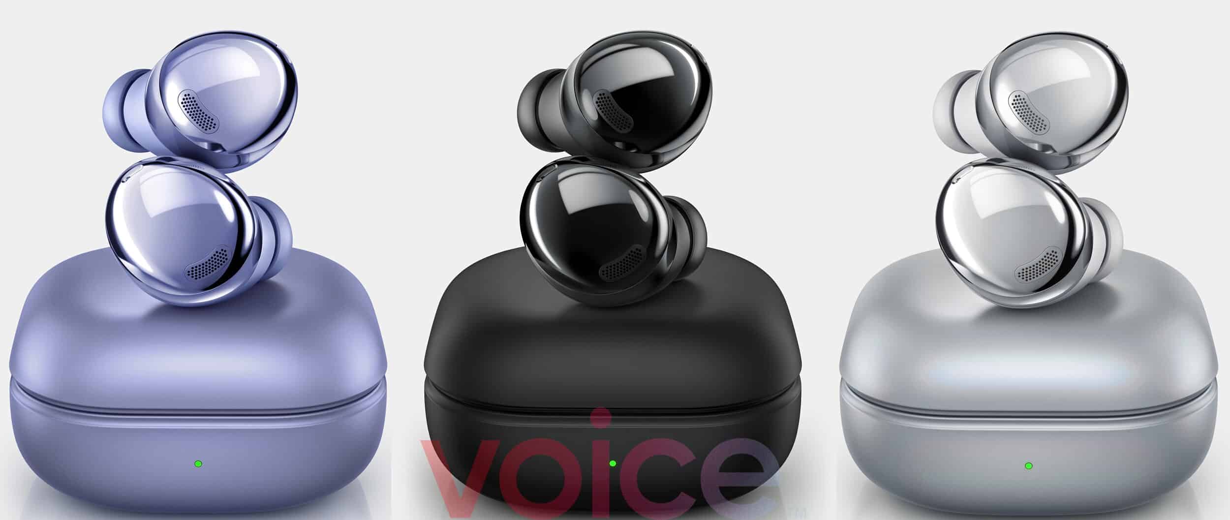 Samsung Galaxy Buds Pro will be available in black variant along with the violet and silver ones