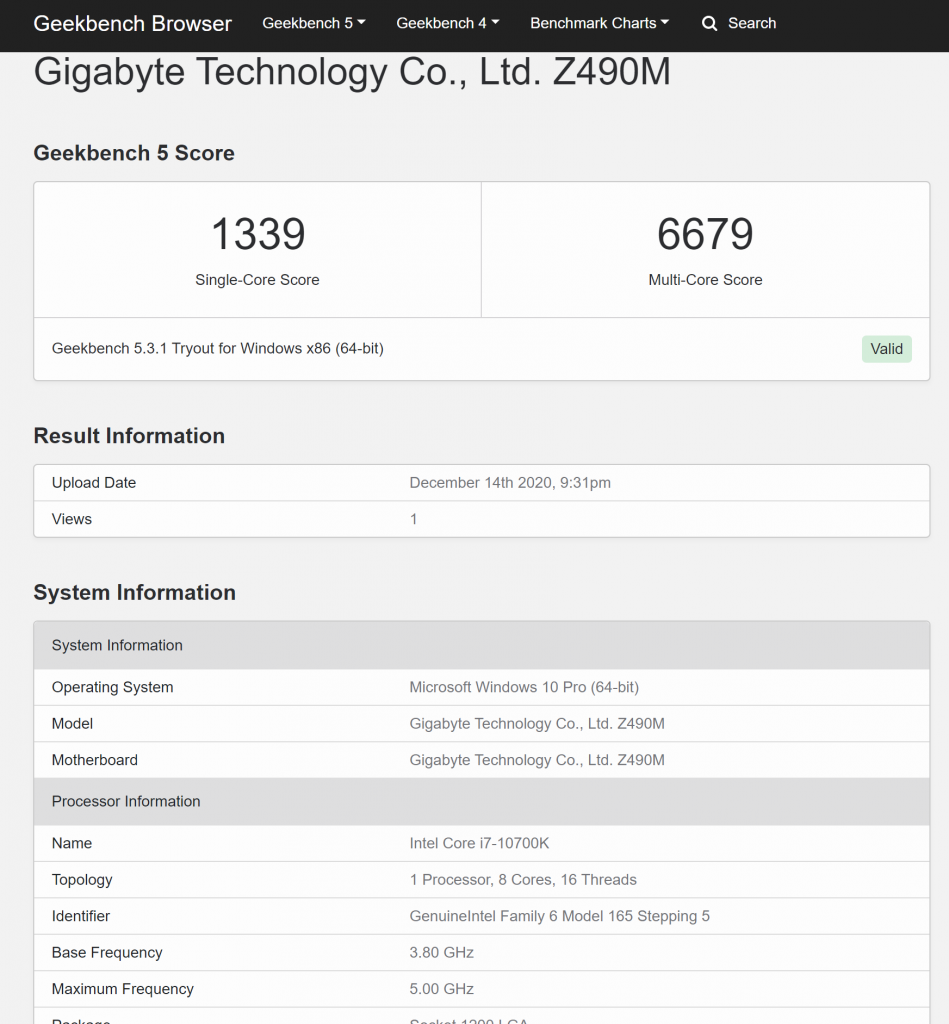 geekbench score 10th Gen Intel Core i7-10700K review: Performance benchmarks prove why it's worth buying at Rs. 30,000