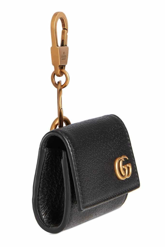 https hypebeast.com image 2020 12 gucci apple airpods pro case gg marmont leather pouch luxury tech necklace 3 GUCCI introduces two AirPods cases priced at ,100 and 0 respectively