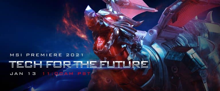 MSI to host MSI Premiere 2021 – Tech For The Future event on January 13