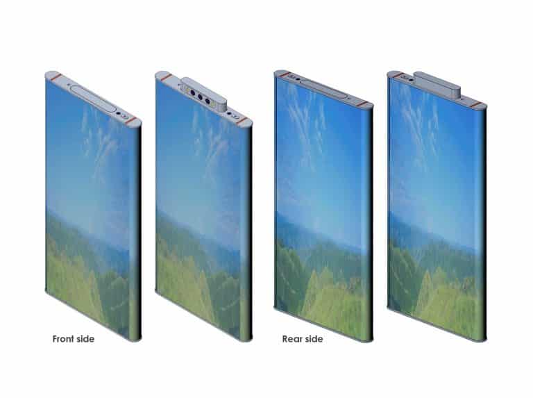Graphical Patent reveals the design of upcoming Mi Mix Alpha 2