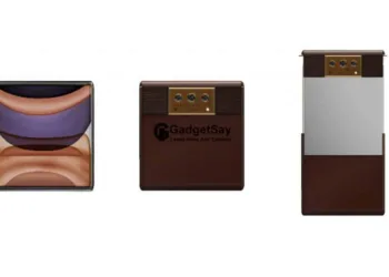 Oppo X Tom Ford rollable concept phone appears with a triple rear camera setup