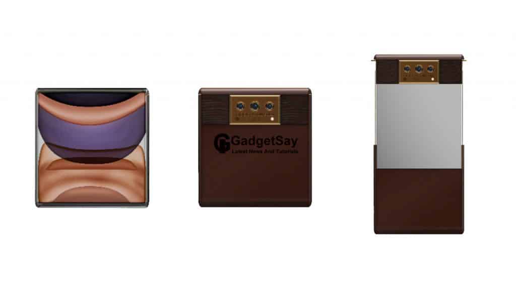 Oppo X Tom Ford rollable concept phone appears with a triple rear camera setup