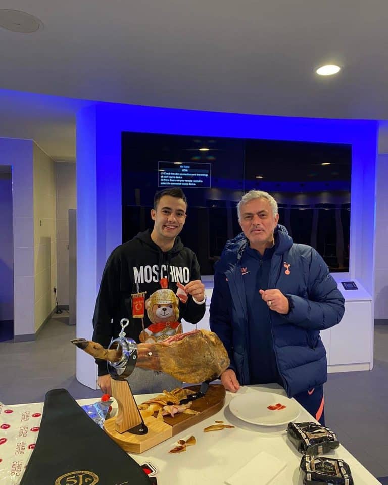 Heartwarming Christmas story sums up the relation between Sergio Reguilon and Jose Mourinho
