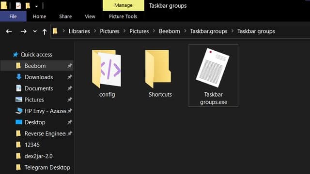 taskbar groups file Now you can group Your Taskbar Shortcuts on Windows 10, check out how