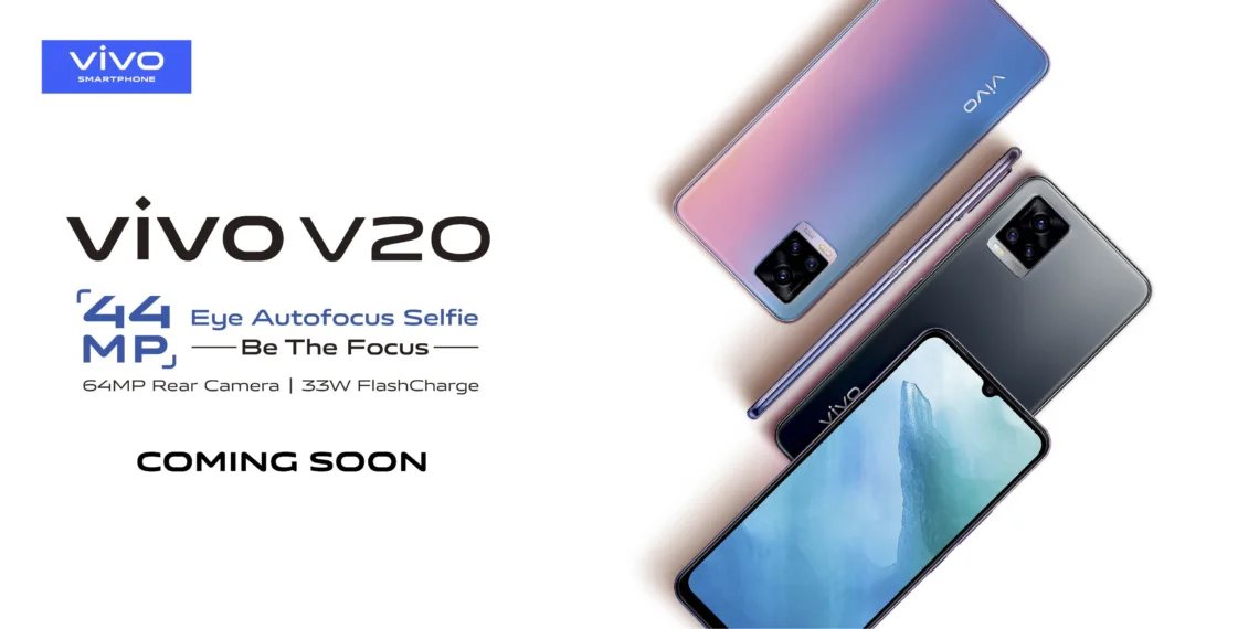 vivo V20 to Launch in Kenya; With a Signature 44MP Eye Autofocus Selfie that can Shoot up to 4K Selfie Video