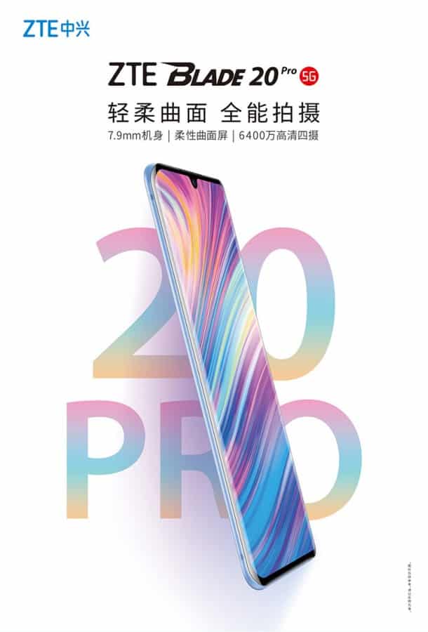 zz1 ZTE Blade 20 Pro 5G officially introduced: See specifications and price
