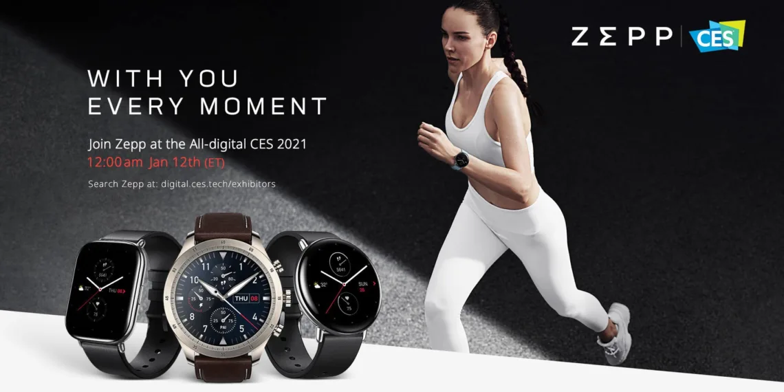 Join Zepp at the All-Digital CES 2021