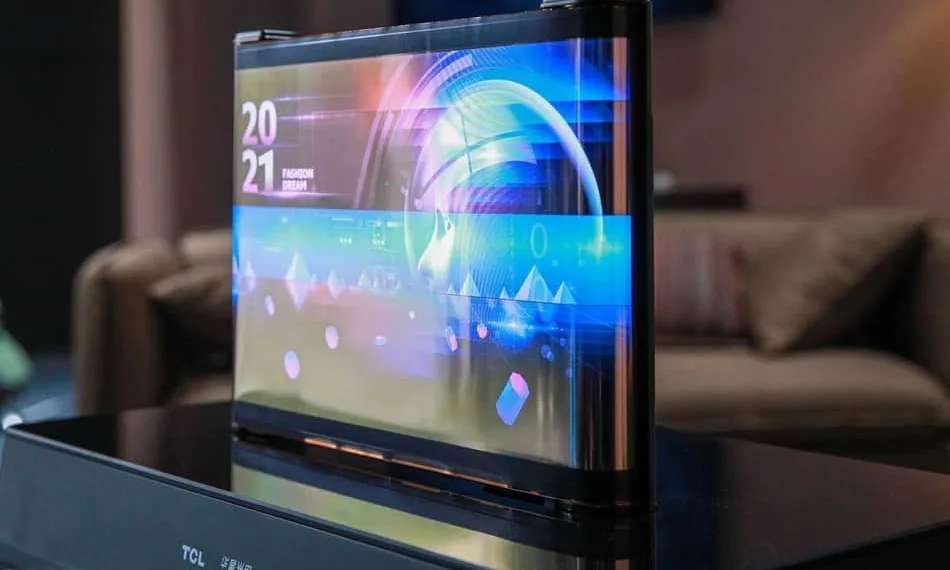 Printed OLED Scrolling Display