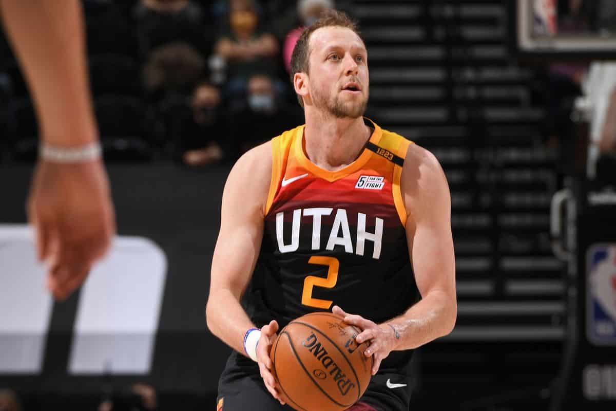 Joe Ingles has spent all his 6 seasons at the NBA with the Utah Jazz.