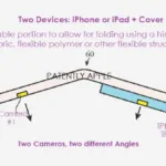 Apple files patent for a foldable device with multiple integrated cameras
