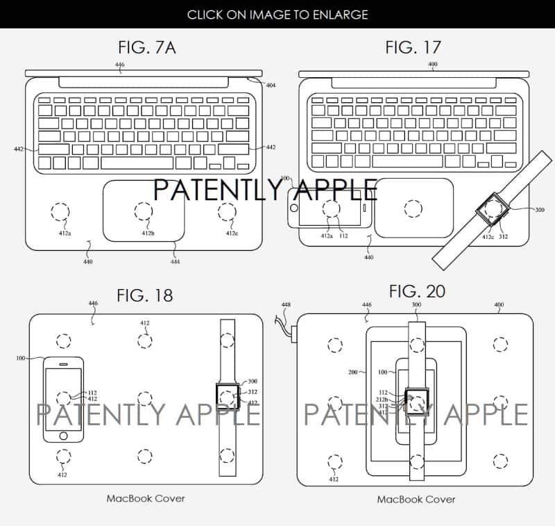 6a0120a5580826970c026bdeb36778200c 800wi Apple MacBook's Wireless Charging design Patent approved, can charge other devices on it