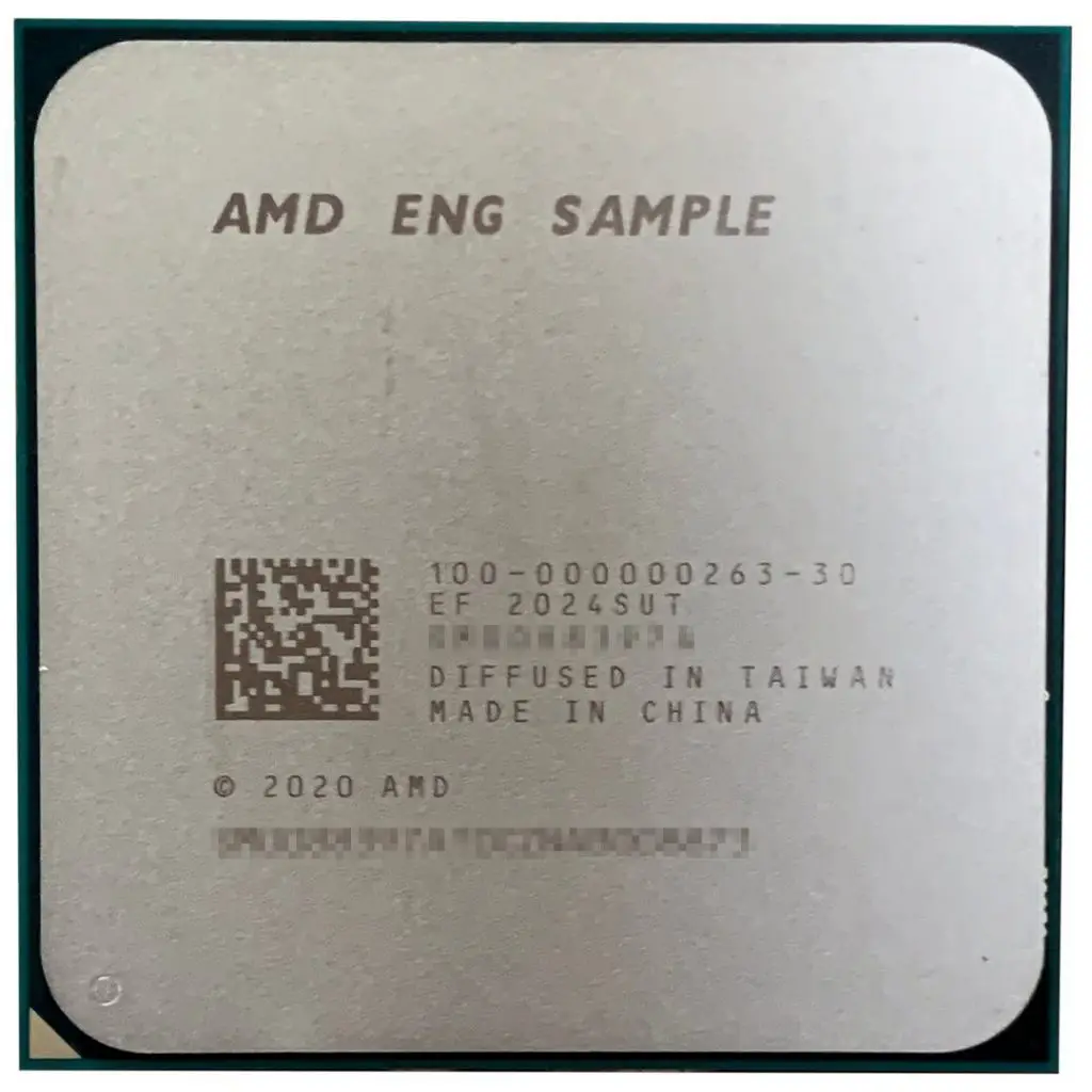 AMD Ryzen 7 5700G spotted again, faster than Ryzen 7 3700X