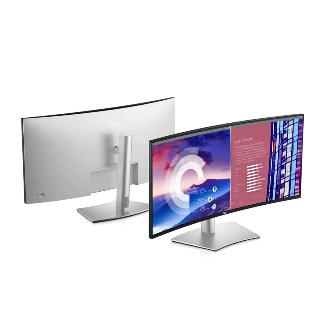 Dell U3821DW UltraSharp Curved Monitor - CES 2021_TechnoSports.co.in