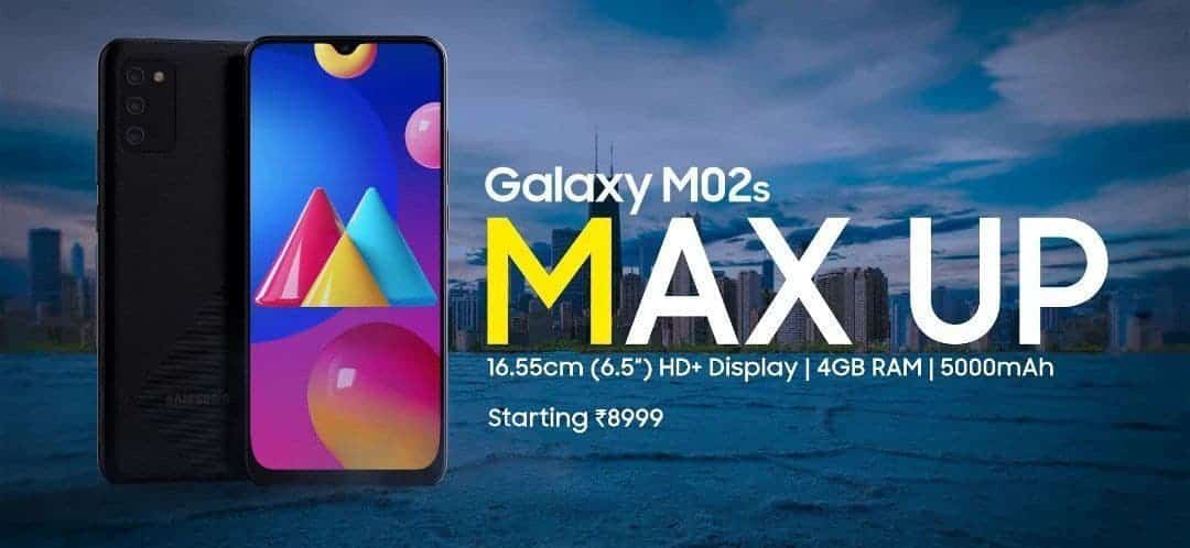 Samsung Galaxy M02s launched with Snapdragon 450 SoC and 5,000mAh battery