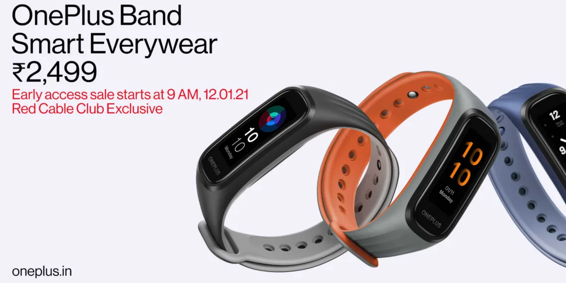 OnePlus Band launched with AMOLED display, 14-day battery life, and fitness tracking sensors, for just Rs. 2,499 (~$34)