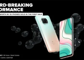 How Mi 10i 5G shows record-breaking sales of Rs.200 crores ($27 million) on its first sale in India?