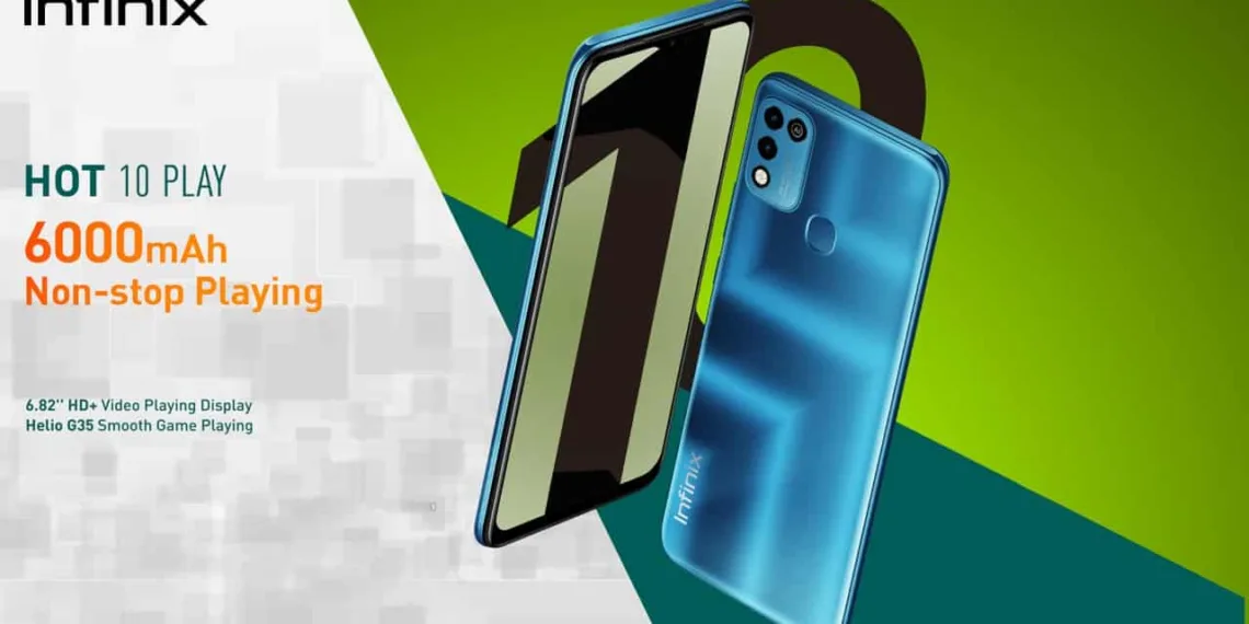Infinix Hot 10 Play arrived with a 6,000mAh battery, Helio G25 chipset