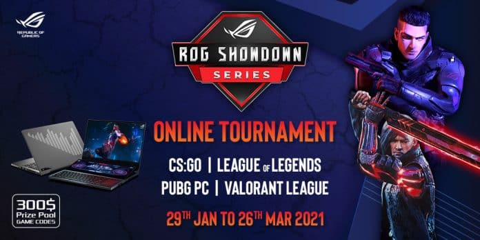 Asus brings ROG SHOWDOWN 2021 - A series of online tournaments with ₹190,000 prize pool Asus brings ROG SHOWDOWN 2021 - A series of online tournaments with ₹190,000 prize pool