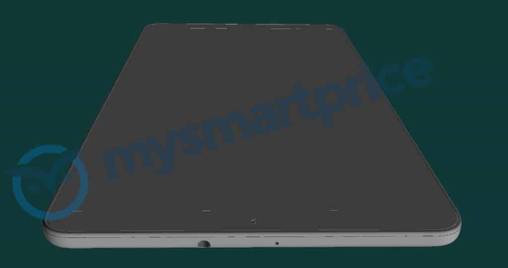 Galaxy Tab A 8 4 top front 1 1 Samsung Galaxy Tab A 8.4 (2021) CAD-based renders surfaced roughly