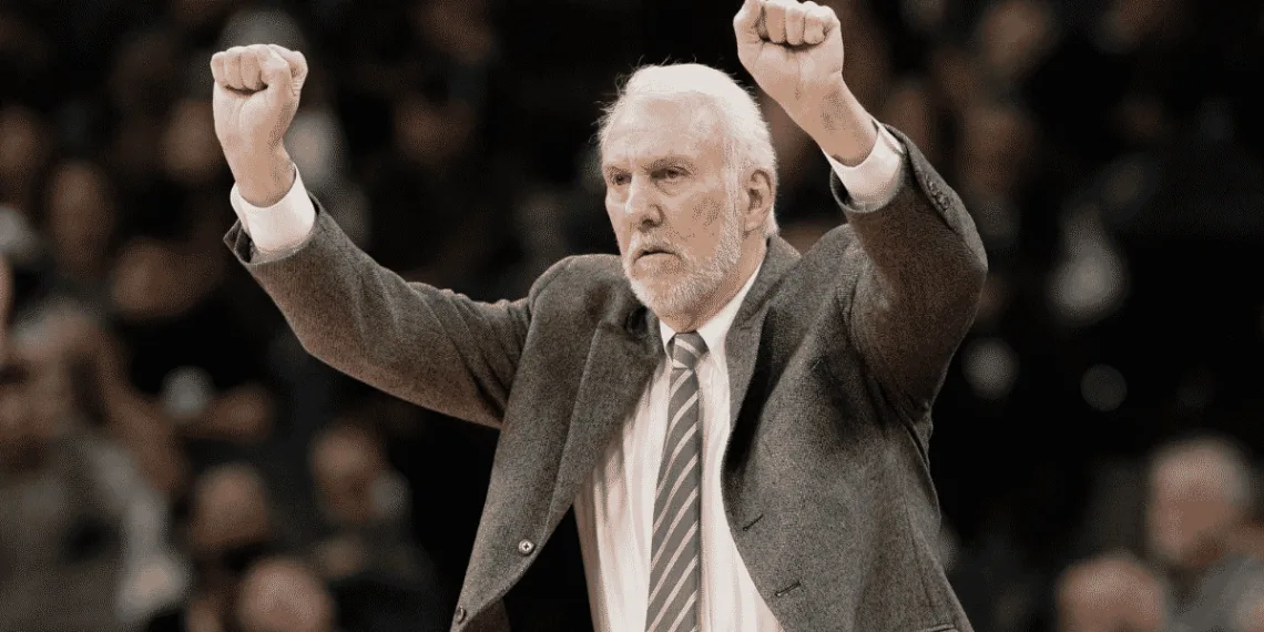 Gregg Popvich is currently the oldest coach in the NBA.