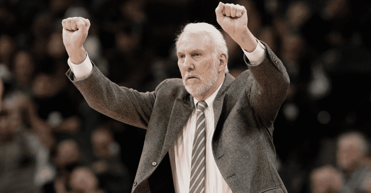 Gregg Popvich is currently the oldest coach in the NBA.