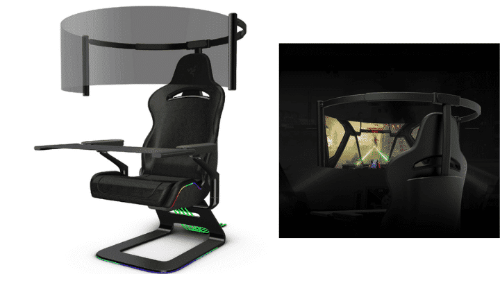 Razer Project Brooklyn 1 CES 2021: Razer unveils Project Brooklyn Gaming Chair concept